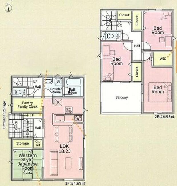 (3号棟)、価格2080万円、4LDK、土地面積257.16m2、建物面積101.65m2