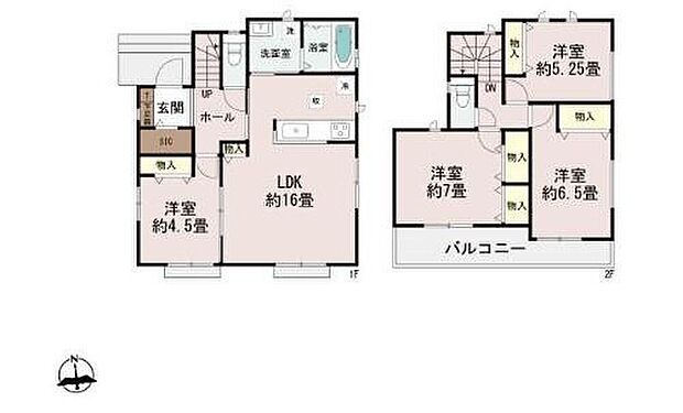 (A号棟)、価格2590万円、4LDK、土地面積154.58m2、建物面積98.12m2