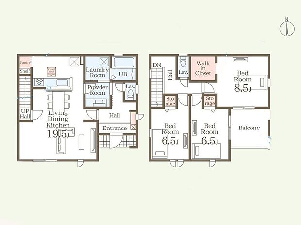 (1号棟)、価格2980万円、3LDK、土地面積249.13m2、建物面積109.3m2