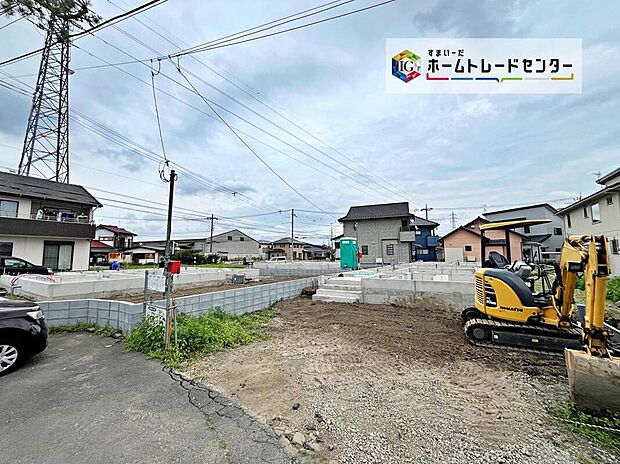 現地（2026年6月）撮影。どのような建物が建つのか、間取りや広さはどうなのかなど、気になるポイントを分かりやすくご説明いたします。資料請求やご見学のご相談は即日対応可能です。