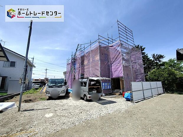 ◆１号棟◇
新しい暮らしのイメージが広がる現地。当日のご案内も承りますので、まずはお気軽にご見学ください
