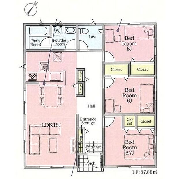 【3LDK】飯田グループホールディングス唯一の販売専門会社のホームトレードセンターの社員が直接、当物件をご案内いたします。見学希望、資料請求等、お気軽にお問い合わせくださいませ♪