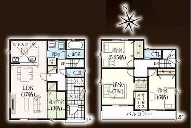 【3LDK】広々としたLDKに、自分好みのインテリアでレイアウト。
季節ごとに模様替えなども、楽しみの一つとなりそうです♪