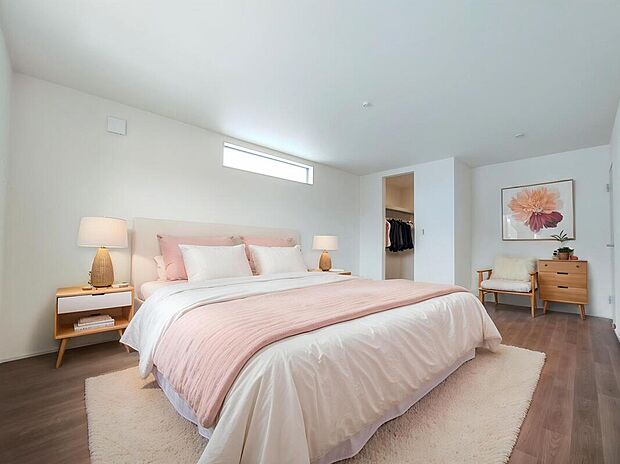 【居室】２号棟※家具をCG合成しております。家具付き販売ではございません