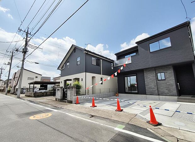 【前面道路含む現地写真】◆休日にご家族揃ってご見学はいかがでしょうか♪実際の現地を見てみると図面などではわからない、新たな発見もありますのでまずはお気軽にお問い合わせください！！