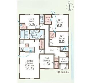 人気の平屋建て♪
対面式キッチンは料理をしながらご家族とコミュニケーションが取れます！ 