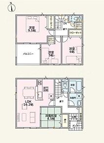 ◇約16.2帖のLDKは開放感◎ご家族でゆったり過ごせる空間♪
◇リビング横の和室はお子様スペースや来客用としても活用できます♪
◇南向きで陽当良好◎広々インナーバルコニーでは急な雨でも安心♪ 