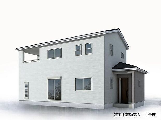 【完成予想図(外観)】（1号棟）
これからの新しい暮らしのイメージが広がります。お気軽にお問い合わせください。
