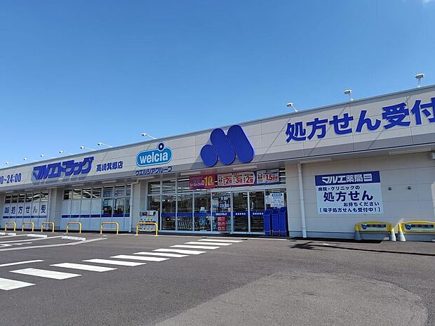 マルエドラッグ高崎箕郷店（約377m）