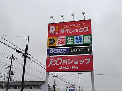 玉村ショッピングプラザ 1349m (徒歩17分／車3分)