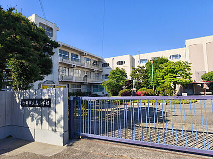 忍小学校 1382m