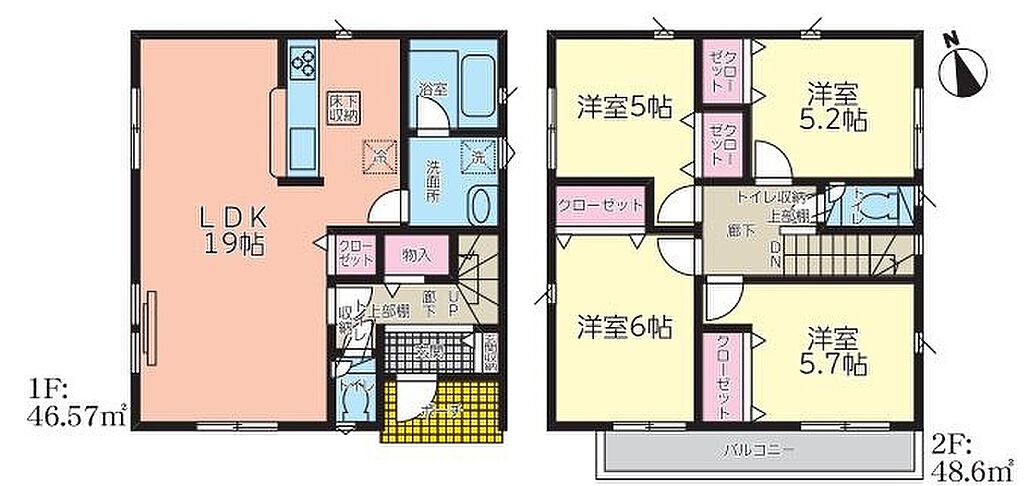 ６号棟間取り