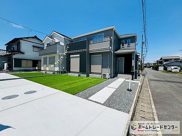 B号棟は角地となります
