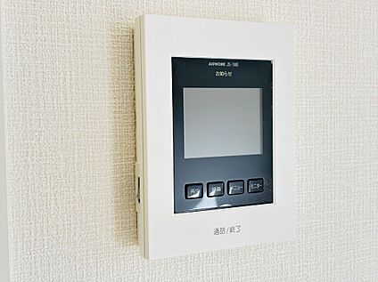 【設備】TVモニター付きインターホン