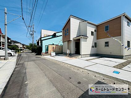 前道路を含む現地外観写真