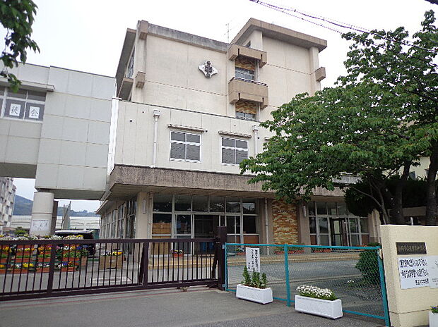 長田西中学校(約644m)
