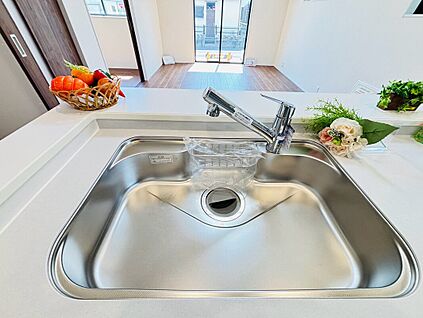 【設備】浄水器内蔵キッチン水栓