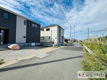 前道路を含む現地外観写真