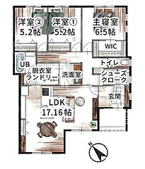 【毎週土日祝、現地説明会】みんなの家 平屋 新築戸建（芹橋一丁目５号地) その他