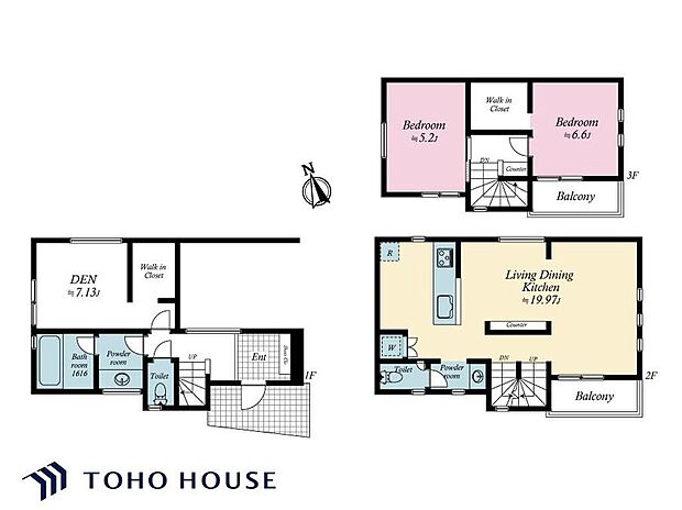 5480万円、2LDK+S（納戸）、土地面積60.04m2、建物面積95m2