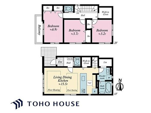 4788万円、3LDK、土地面積114.06m2、建物面積87.29m2