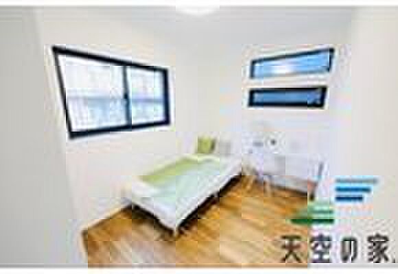 【施工例【内観】】【同仕様】
心と体をゆったりと安らげる主寝室。寝室のゆとりが大きい分だけ、暮らしの安らぎは深まります。一日の疲れを癒すだけでなく、ご夫婦の親密な語らいを紡ぎ出します!