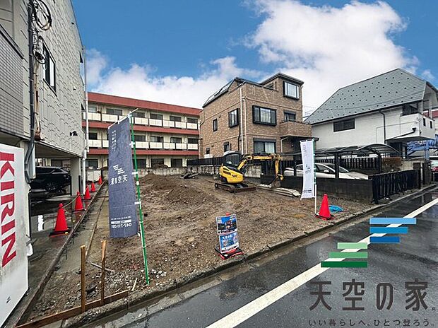 【現地写真】モデルハウスも是非ご見学ください。