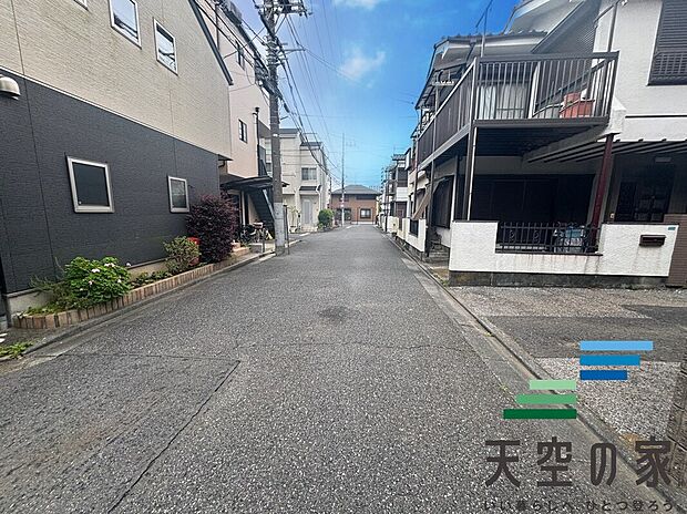 【前面道路です。】前面道路です。