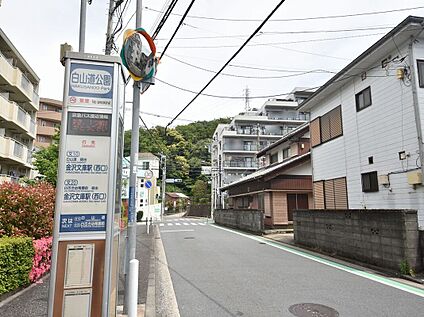 バス停「白山道公園」 180m(徒歩3分)