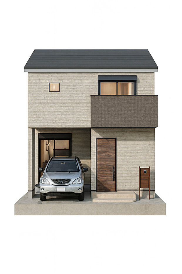 【外観パース】新築参考Aプラン
ZEH水準住宅×Ｋダンパー採用！
詳しくはお問い合わせください！