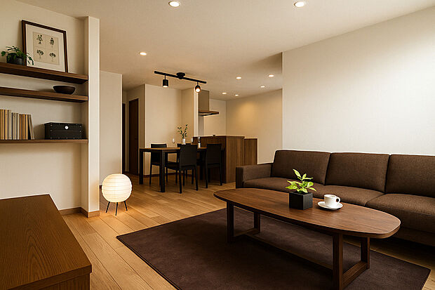 当社では、お客様のライフスタイルに合わせた自由設計プランも対応しております!夢のマイホームを一緒につくりませんか?※2号地イメージパース