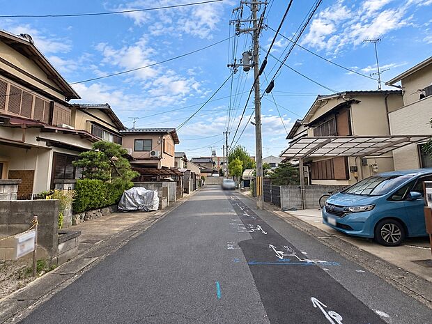 【■現地(2026年09月)撮影】ゆったり前道で駐車もラクラク♪