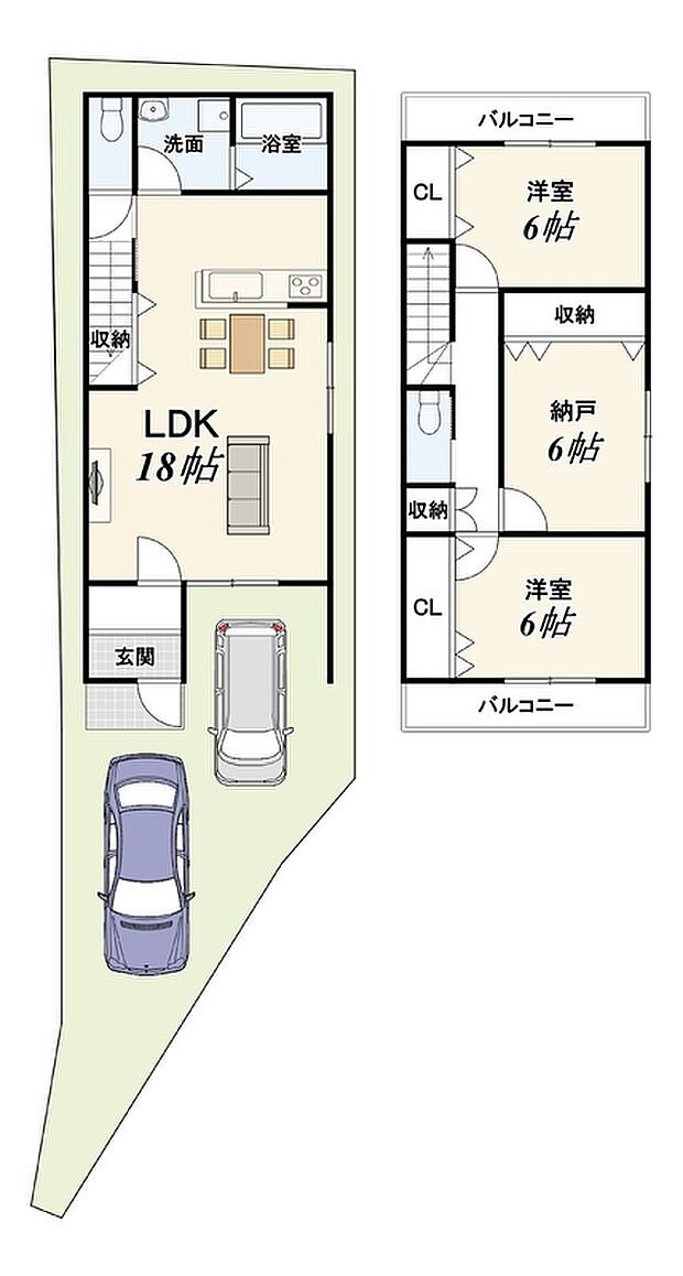 建物価格1830万円、建物面積88.29m2※設計監理費用170万円（税込）別途要※外構費用120万円（税込）別途要