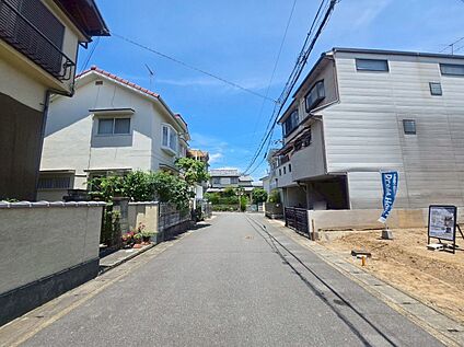 現地前道写真