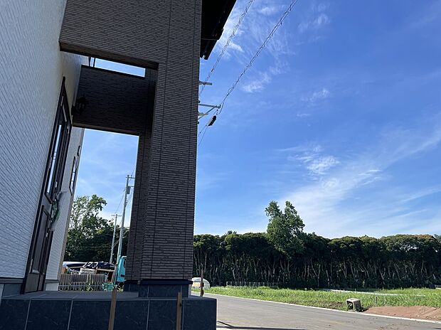 【分譲地街並み】道路幅員6ｍ