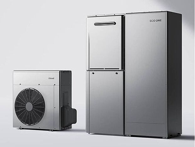 【エコワン】エコワンはガスと電気を組み合わせたハイブリッド給湯・暖房システム。ガスと電気で効率よく給湯するので光熱費を大幅に抑え、毎日のランニングコストも安心。