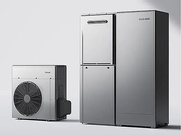 【エコワン】エコワンはガスと電気を組み合わせたハイブリッド給湯・暖房システム。ガスと電気で効率よく給湯するので光熱費を大幅に抑え、毎日のランニングコストも安心。