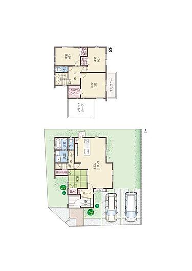 4 27更新 タマタウン西高室 新築が建ち並ぶ街並みに タマホームの建売住宅 堂々3棟誕生 間取り 一覧 価格2 780万円 2 980万円 オウチーノ 新築一戸建て 新築住宅 Hn