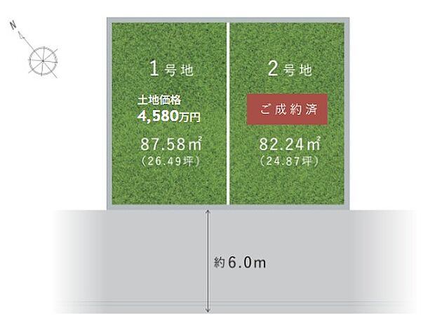 【イルミナシティ北桜塚】
完全自由設計対応の限定2区画。幅員約6.0mの南西道路に面しており、陽光豊かなプランニングが可能です。小中学校、幼保施設、公園が徒歩6分圏内にあり、子育て環境が整っています。