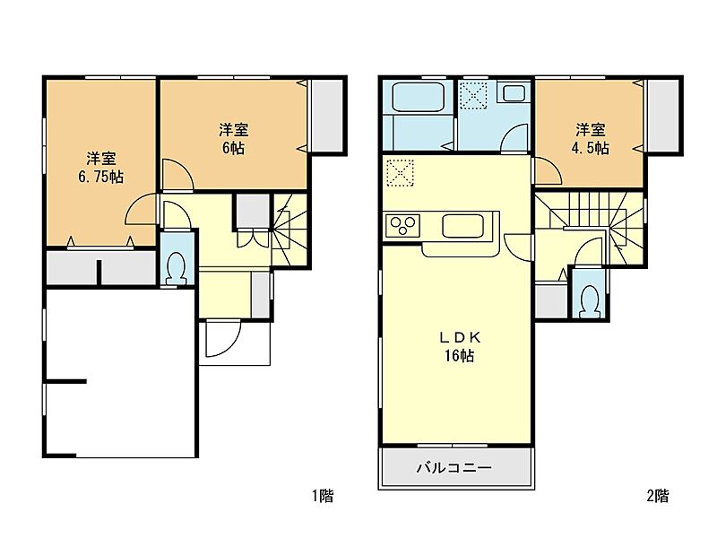 ２号棟間取図