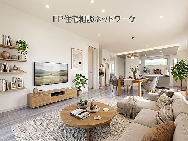 本画像はAIがCGで家具作成しており、実際の現地に家具は設置されておりません。また、販売価格に家具、小物等は含まれておりません。