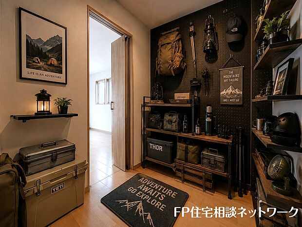 ■WIC■本画像はAIがCGで家具作成しており、実際の現地に家具は設置されておりません。また、販売価格に家具等は含まれておりません。
