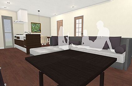 7号地LDKイメージ図