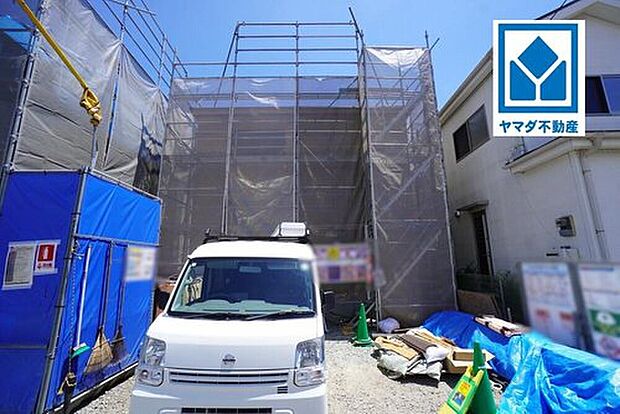 【外観】3号棟。
4LDK+2WIC☆和室あり!P2台分♪
主寝室は広々8帖^^
南面の広々インナーバルコニーで陽当たり良好◎