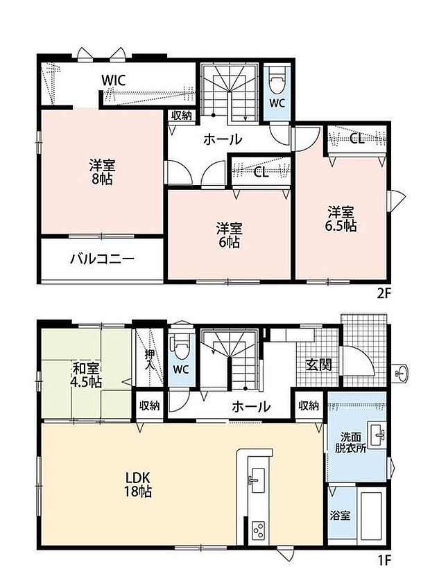 (1号棟)、価格4298万円、4LDK、土地面積176.66m2、建物面積115.48m2