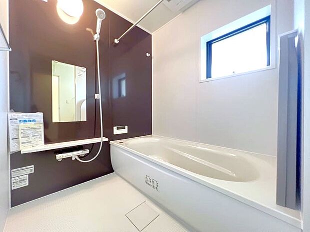 オートバスシステム・浴室暖房換気乾燥機を搭載した1坪タイプの浴室(1号棟同仕様)