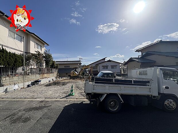 【For.M　東区香椎駅東4丁目5期】　現地（2026年1月下旬撮影）