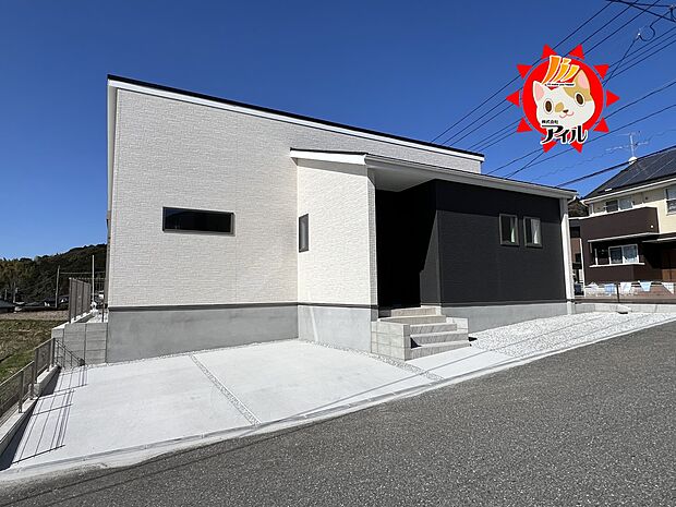 【Bloom 糟屋郡宇美町障子岳1丁目1期】 現地外観(2026年2月中旬)撮影