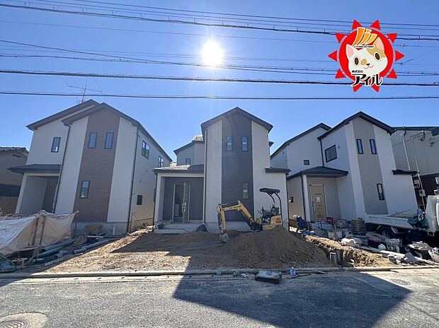 【Heartful Town 南区警弥郷1丁目9番】 全3棟現地(2026年2月中旬)撮影