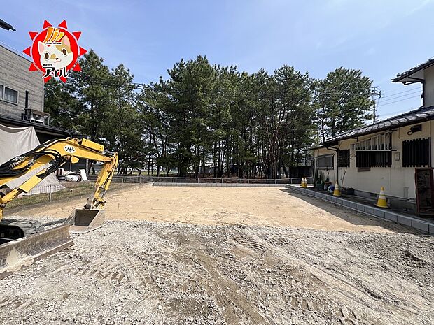 【moku　糟屋郡新宮町緑ケ浜2丁目6期】　現地（2026年3月下旬撮影）